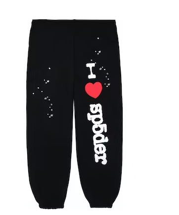 EM Sneakers Sp5der Souvenir SP5 Sweatpants Black
