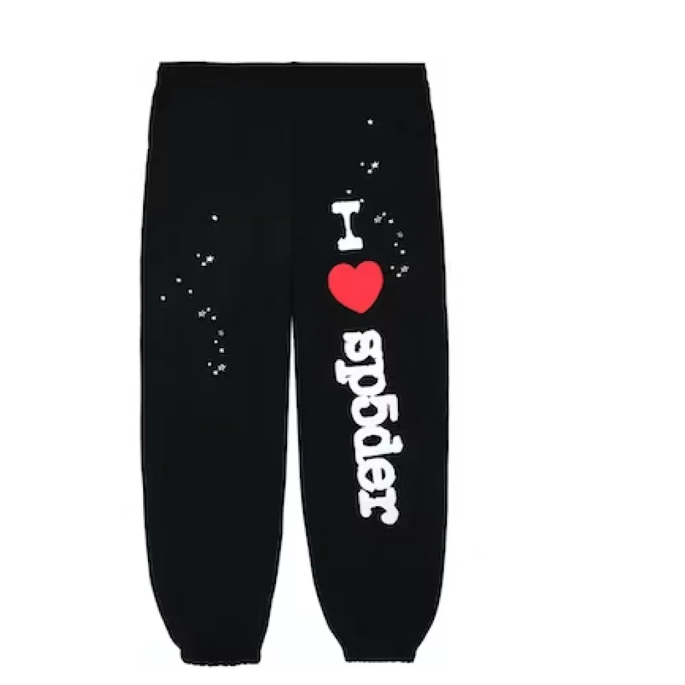 EM Sneakers Sp5der Souvenir SP5 Sweatpants Black