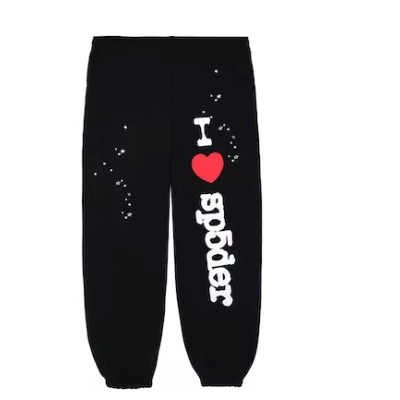 EM Sneakers Sp5der Souvenir SP5 Sweatpants Black 01