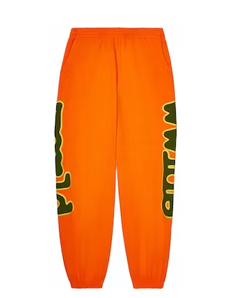 EM Sneakers Sp5der World Beluga Sweatpants Orange