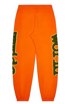 EM Sneakers Sp5der World Beluga Sweatpants Orange