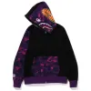 EM Sneakers BAPE Color Camo Shark Full Zip Hoodie (FW23) Purple