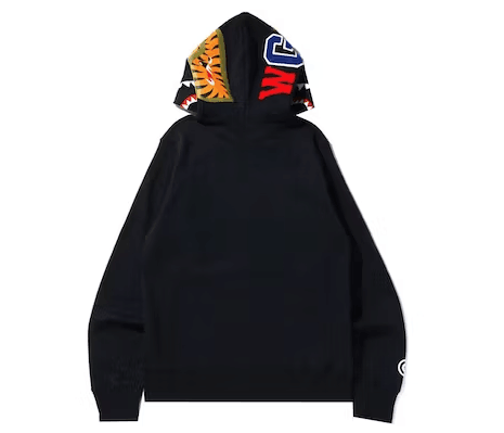 EM Sneakers BAPE Shark Full Zip Hoodie (SS22) Black