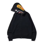 EM Sneakers BAPE Shark Full Zip Hoodie (SS22) Black