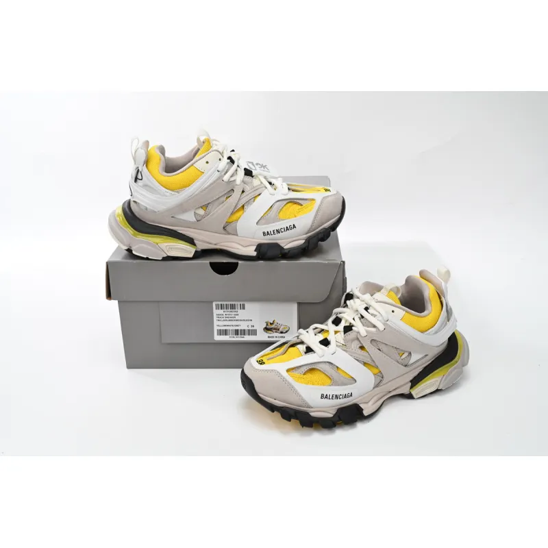 EM Sneakers Balenciaga Track Black And Yellow Tail