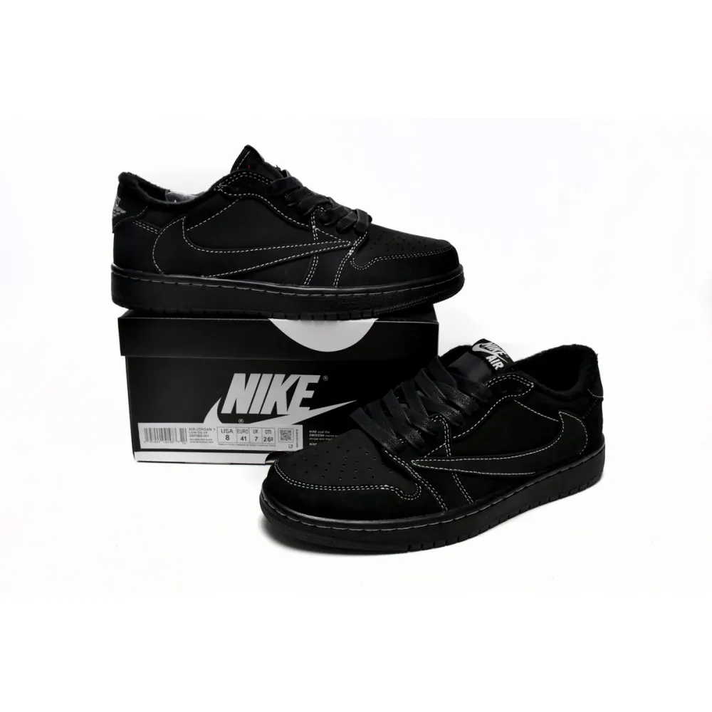  EM Sneakers Jordan 1 Retro Low OG SP Travis Scott Black Phantom