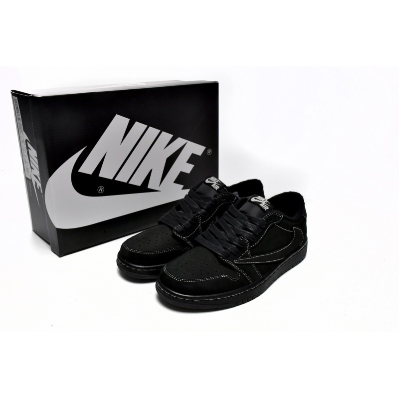  EM Sneakers Jordan 1 Retro Low OG SP Travis Scott Black Phantom
