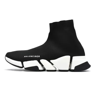 EM Sneakers Balenciaga Speed 2.0 Black White 01