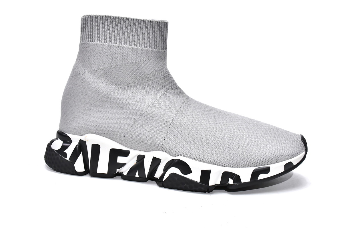 EM Sneakers Balenciaga Speed Graffiti Trainers Grey