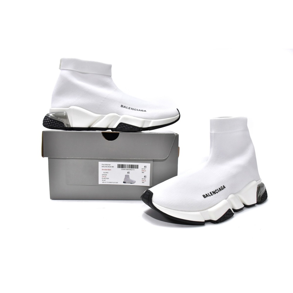 EM Sneakers Balenciaga Speed Graffiti Trainers White