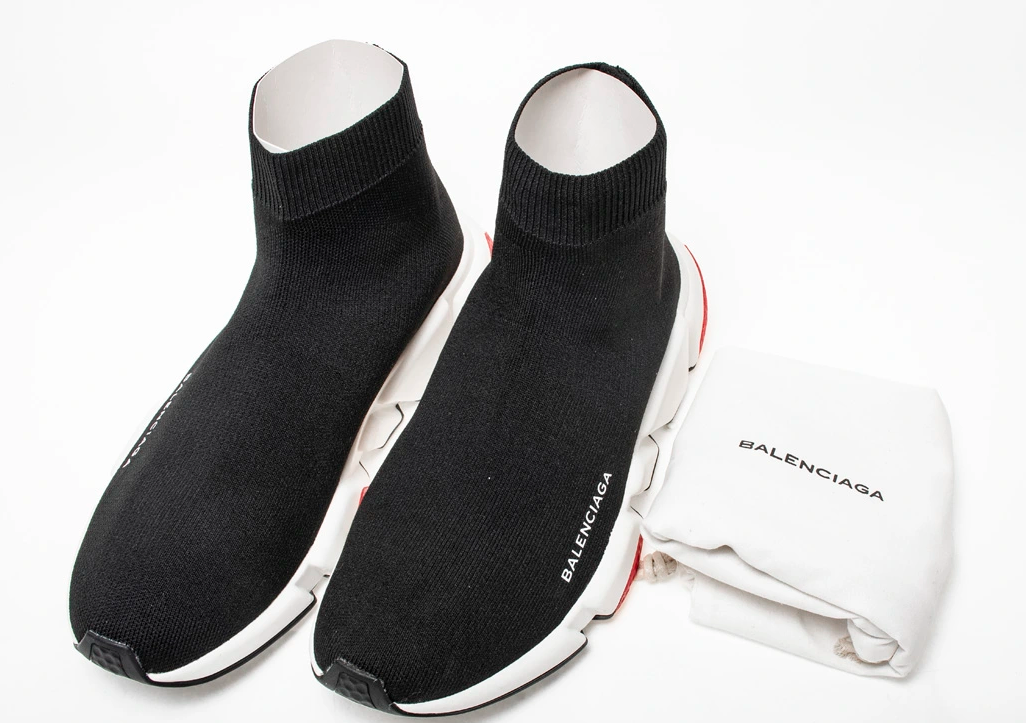 EM Sneakers Balenciaga Speed Trainer Black Red