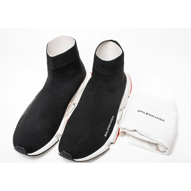 EM Sneakers Balenciaga Speed Trainer Black Red