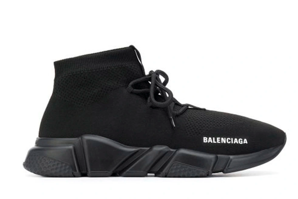 EM Sneakers Balenciaga Speed Trainer Lace Up Black