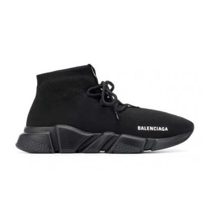 EM Sneakers Balenciaga Speed Trainer Lace Up Black 02