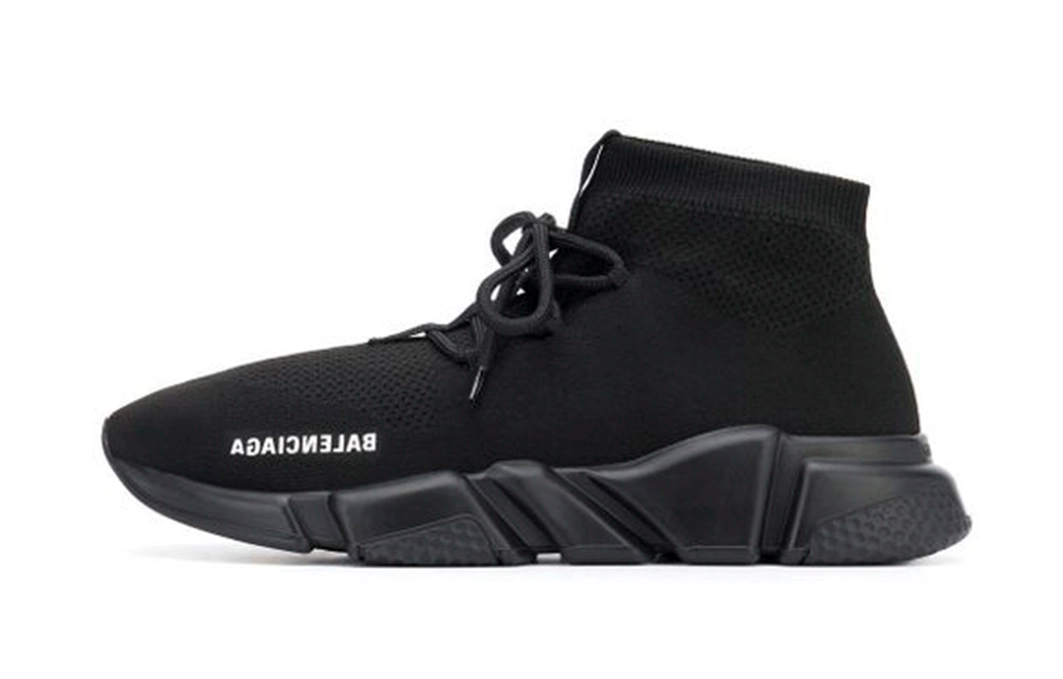 EM Sneakers Balenciaga Speed Trainer Lace Up Black