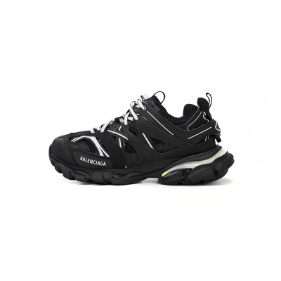EM Sneakers Balenciaga Track LED Black and White 01