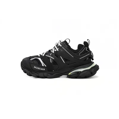 EM Sneakers Balenciaga Track LED Black And White 01