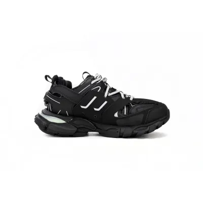 EM Sneakers Balenciaga Track LED Black And White 02