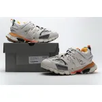 EM Sneakers Balenciaga Track LED White Orange