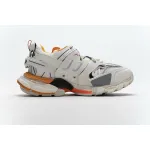 EM Sneakers Balenciaga Track LED White Orange