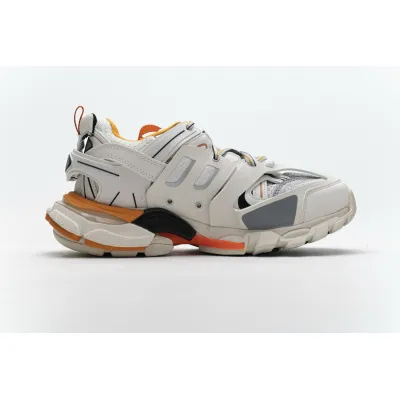 EM Sneakers Balenciaga Track LED White Orange 02