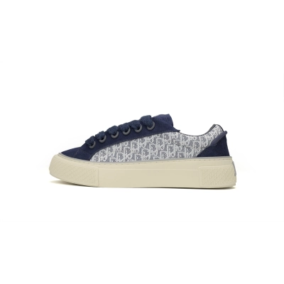 EM Sneakers Dior B33 Sneaker Navy Blue Oblique Jacquard 01