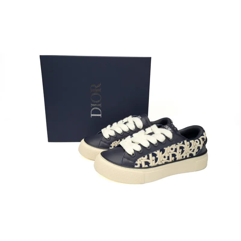 EM Sneakers Dior B33 Sneakers Release Deep Dlue Relief