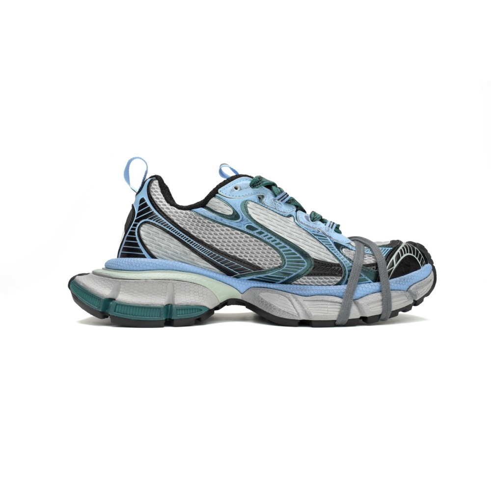 EM Sneakers Balenciaga 3XL Black Green Blue
