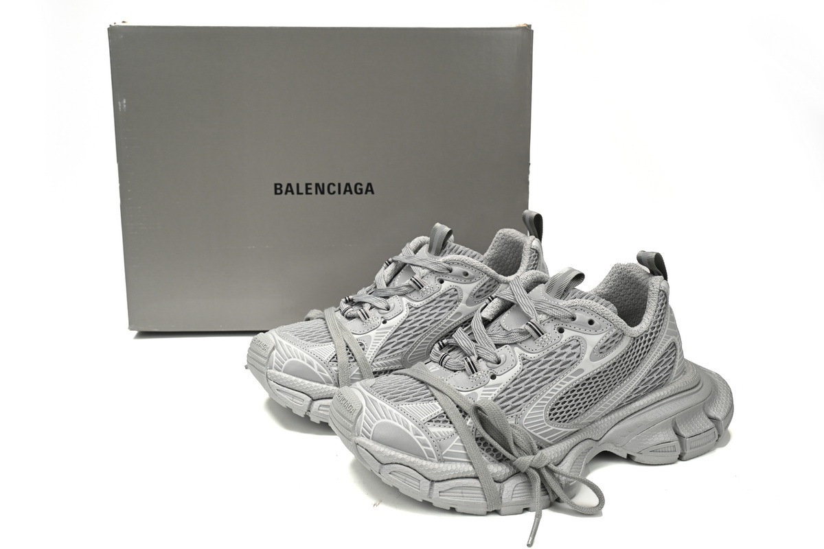 EM Sneakers Balenciaga 3XL Black Gray Reflection