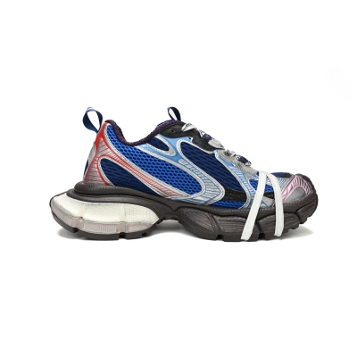 EM Sneakers Balenciaga 3XL Silver Red and Blue 02