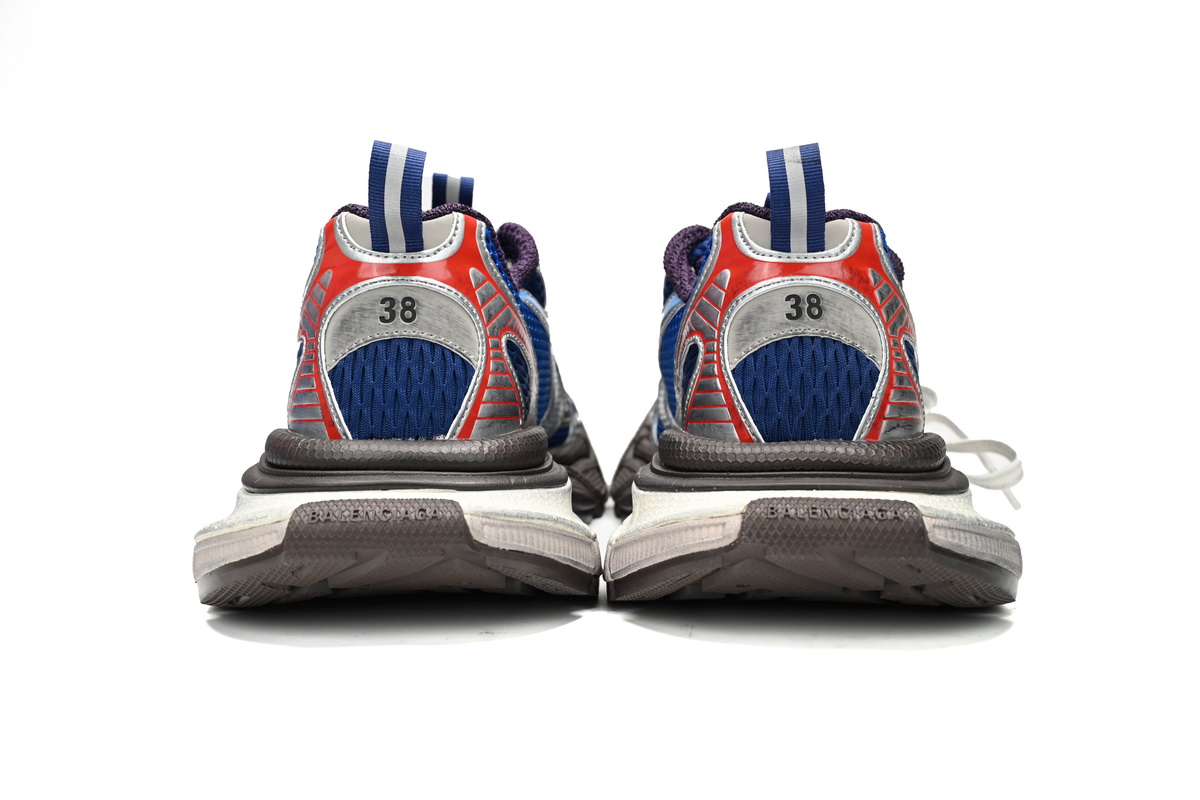 EM Sneakers Balenciaga 3XL Silver Red and Blue