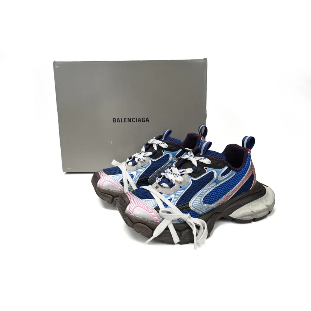 EMSneakers Balenciaga 3XL Silver Red and Blue