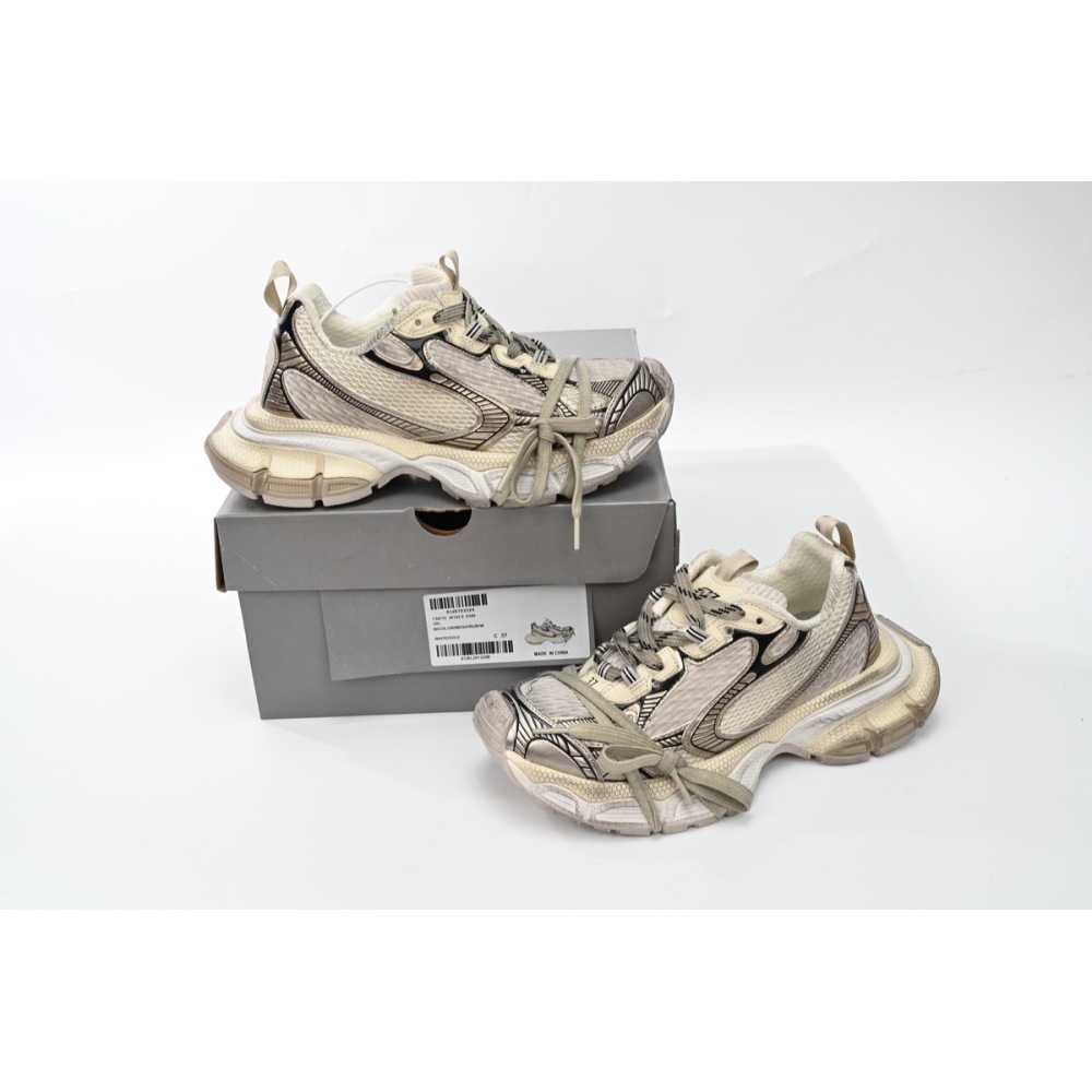 EM Sneakers Balenciaga 3XL Black Gray White Gold