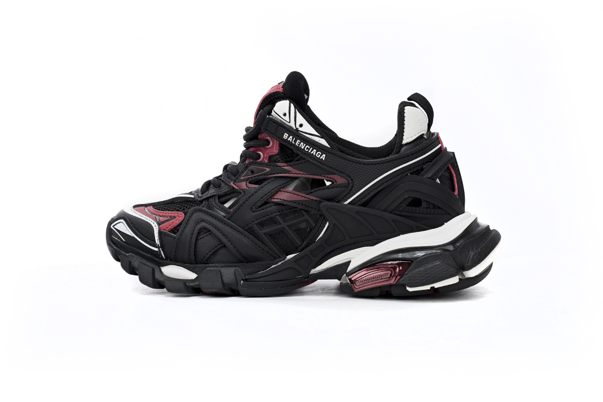 EM Sneakers Balenciaga Track 2 Sneaker Military Black Red
