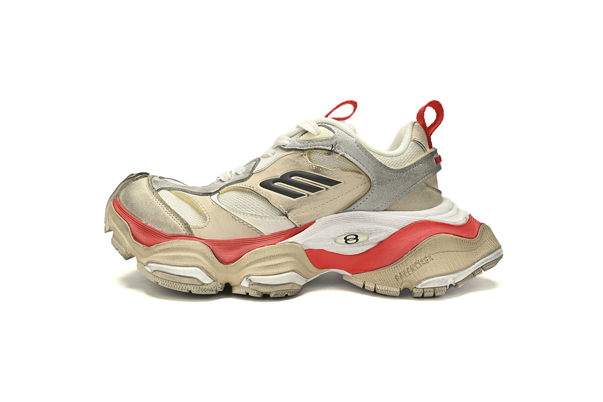 EM Sneakers Balenciaga Cargo Beige Red