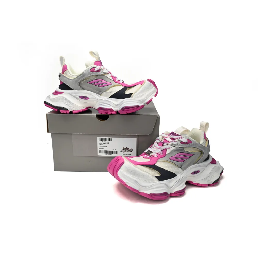EM Sneakers Balenciaga Cargo Black and White Powder