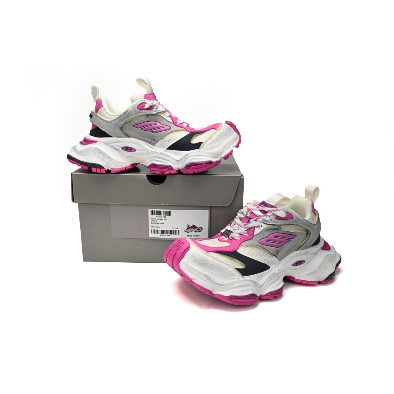 EM Sneakers Balenciaga Cargo Black and White Powder