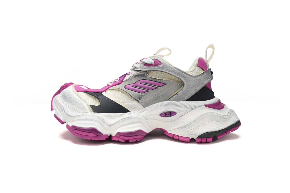 EM Sneakers Balenciaga Cargo Black and White Powder