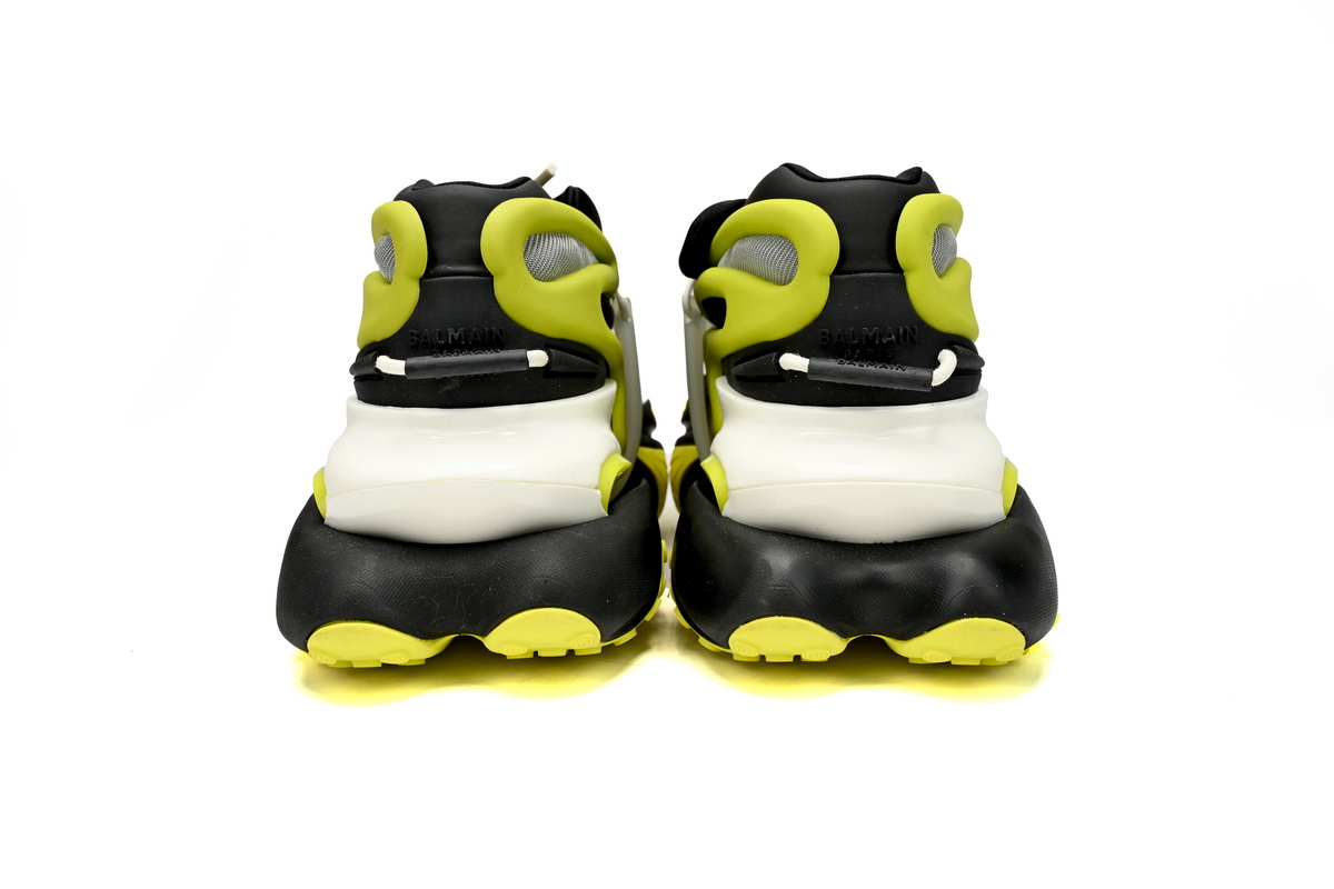 EM Sneakers Balmain Unicorn Low-Top Black Yellow