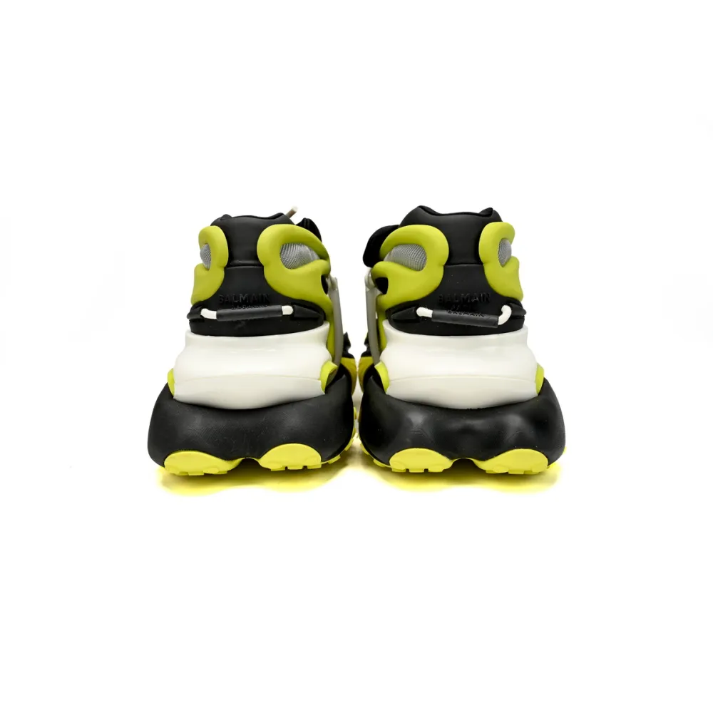 EM Sneakers Balmain Unicorn Low-Top Black Yellow