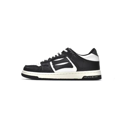EMSneakers AMIRI Skel Top Low Black 01