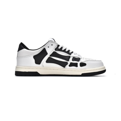 EM Sneakers Amiri Skel Top Low Black White 02
