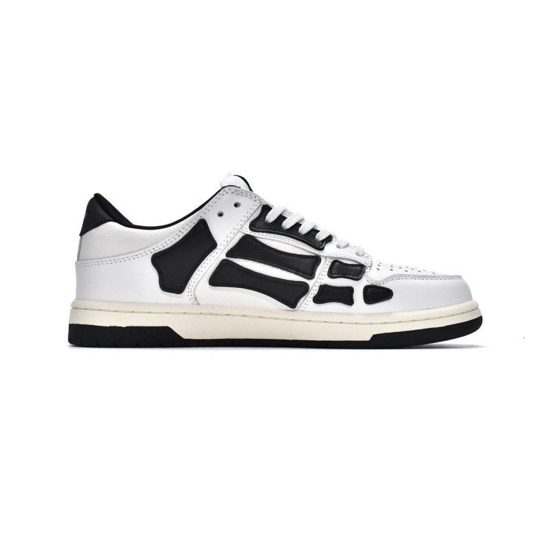 EM Sneakers Amiri Skel Top Low Black White