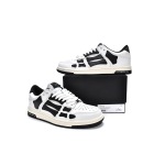EM Sneakers Amiri Skel Top Low Black White