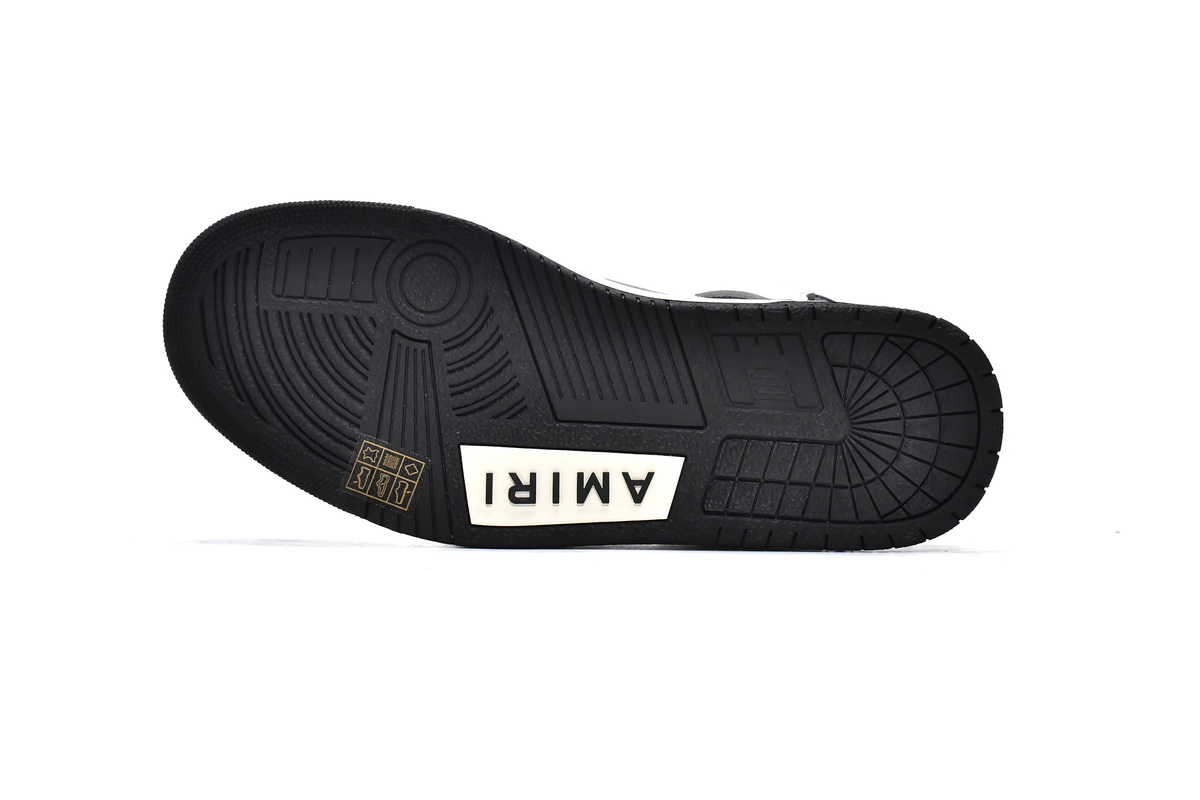 EM Sneakers Amiri Skel Top Low White Black