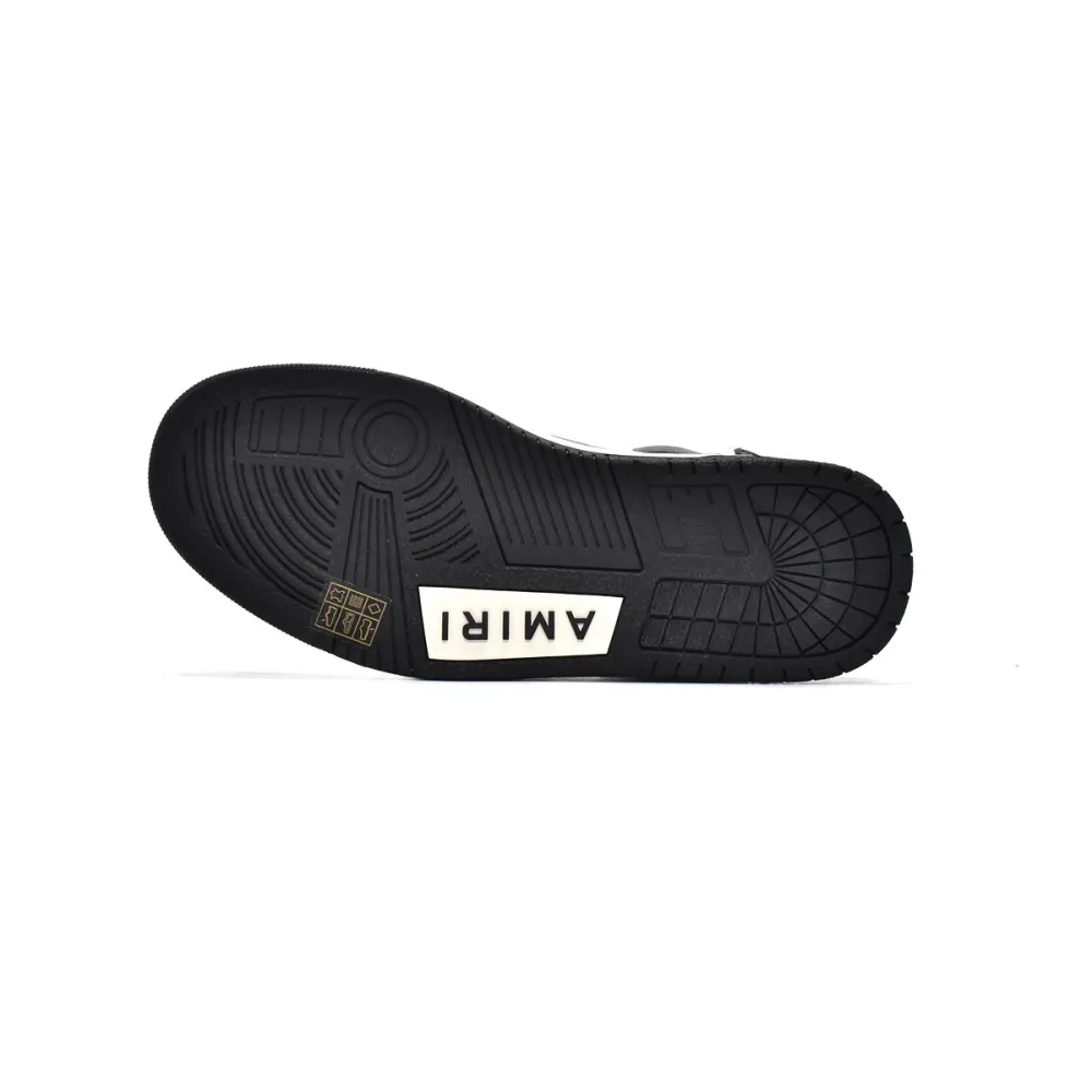 EMSneakers AMIRI Skel Top Low White Black