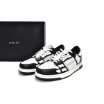 EM Sneakers Amiri Skel Top Low White Black