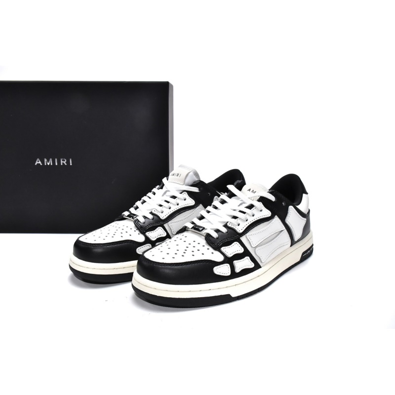 EM Sneakers Amiri Skel Top Low White Black