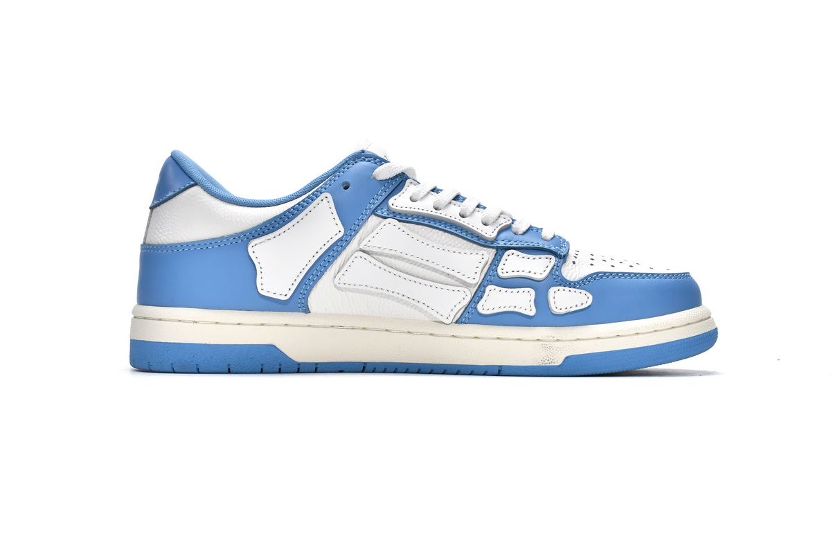 EM Sneakers Amiri Skel Top Low Whtie Blue