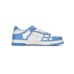 EMSneakers AMIRI Skel Top Low Whtie Blue